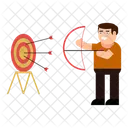 Tiro al arco  Icono