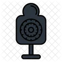 Camara Objetivo Pistola Icono
