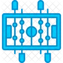 Tischfussball Unterhaltung Messe Symbol