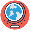 Globus Tisch Geographie Symbol