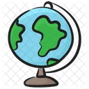 Tischglobus Landerkarte Geographieglobus Symbol