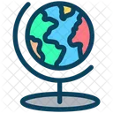 Geographie Global Welt Icon