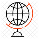 Tischglobus  Symbol