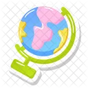 Tischglobus  Symbol