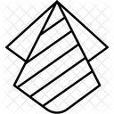 Tischserviette Symbol