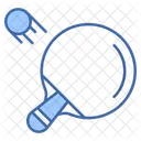 Tischtennis Schlager Pingpong Icon