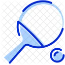 Pingpong Ball Tischtennis Symbol