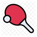 Pingpong Schlager Spiel Symbol