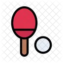 Tischtennis Tennis Schlager Symbol