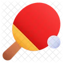 Pingpong Tischtennis Sport Symbol