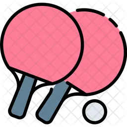 Tischtennis  Symbol