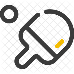 Tischtennis  Symbol