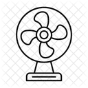 Schreibtischventilator Symbol