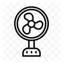 Tischventilator Ventilator Elektrisch Symbol