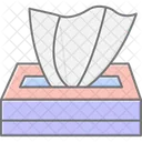 Tissue Box Lineal Color Icon Icon