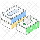 Tissue Box Napkin Hygiene Icon