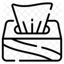 Tissue Box Napkin Wipe Icon