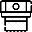 Paper Towel Absorbent Icon