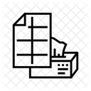 Tissue Paper  Icon