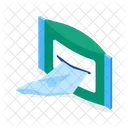 Tissue Paper Tissu Box Clean Icon
