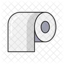 Tissue Roll Toilet Icon