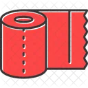 Tissue Roll Toilet Paper Clean Icon