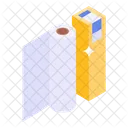 Tissue Roll Office Supplies Archive Icon