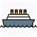 Titanic Ship Boat Icon