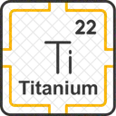 Titanio Tabela Preodica Elementos Preodicos Ícone