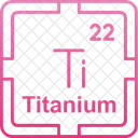 Titanio Tabela Preodica Elementos Preodicos Ícone