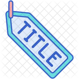 Title Tag  Icon