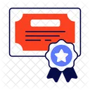 Grado Diploma Educacion Icono