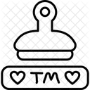 Tm Marca Registrada Marca Ícone