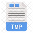 File File Format Tmp File Icône