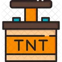 TNT Bombe Explosion Symbol