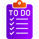 To Do List Doc Document Icon