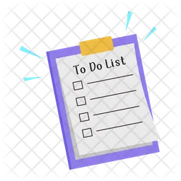 To Do List  Icon