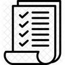 Aufgabenliste Dateien Und Ordner Checkliste Symbol