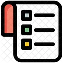 Liste Index Zeitplan Symbol