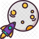 To the moon  Icon