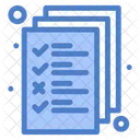 To To List Document File Icon