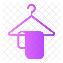 Toalha Cabide Banheiro Icon