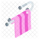 Toallero Toallero Percha Para Toallas Icono