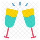 Toast Glass Champagne Icon