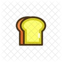 Toast Food Snacks Icon