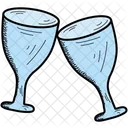 Toast Drink Glass Icon
