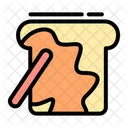Toast Bread Breakfast Icon