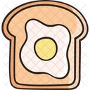 Toast Bread Egg Icon