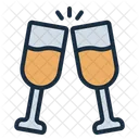 Toast Cheer Party Icon