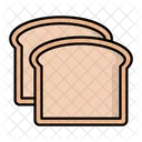 Toast Bread Bakery Icon